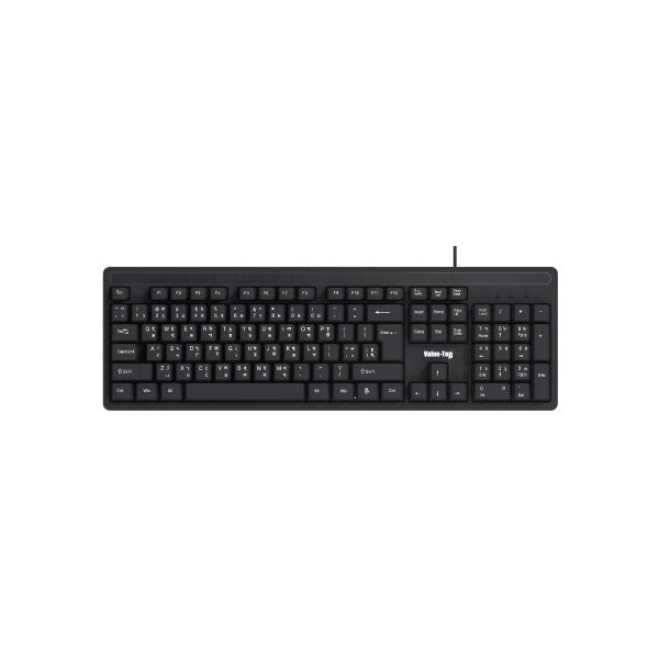 VALUE-TOP VT-K2001U EXQUISITE USB WIRED KEYBOARD