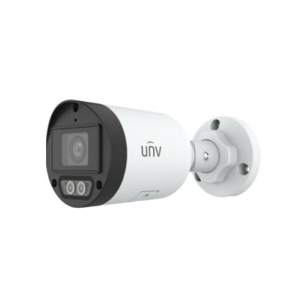 UNV IPC2124LB-AF40K-DL 4.0MP/4MM/30M IR/BUILT IN MIC/128GB SD CARD SLOT HD COLORHUNTER FIXED BULLET IP CAMERA