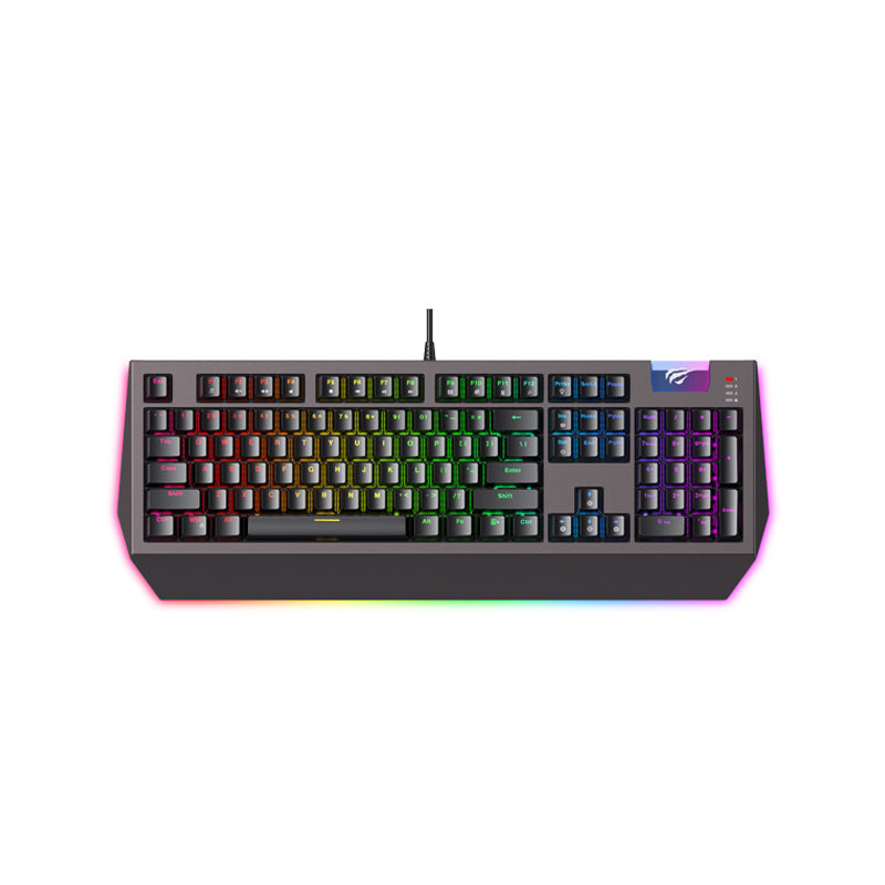 HAVIT KB872L GAMENOTE USB MULTI-FUNCTION RGB BACKLIT MECHANICAL KEYBOARD