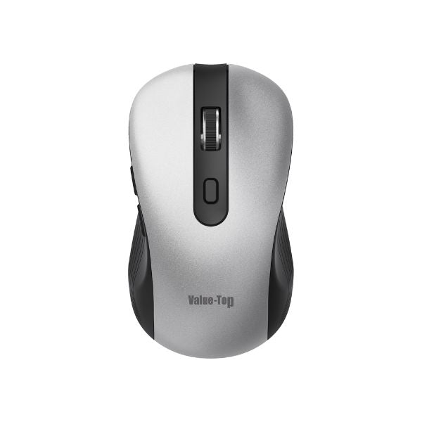 VALUE-TOP MW695G GRAY COLOR 6D WIRELESS MOUSE WITH BATTERY
