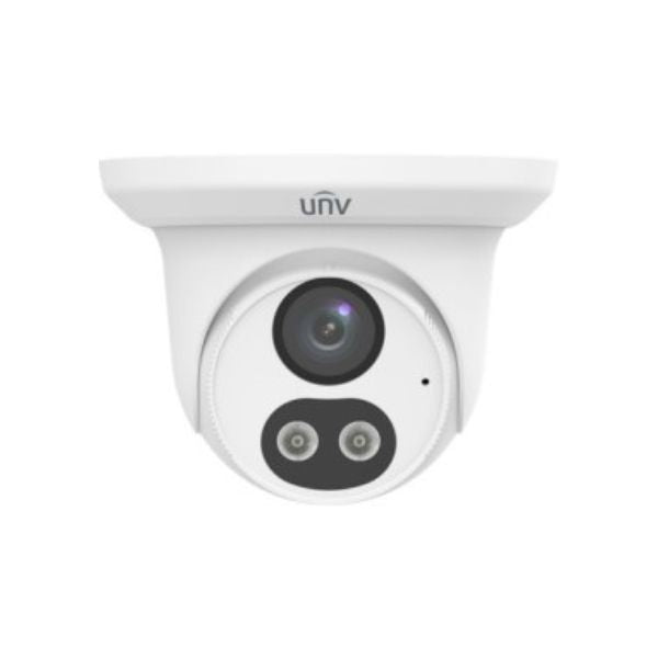 UNV IPC3614LB-AF28K-DL 4.0MP/2.8MM/30M IR/ BUILT IN MIC/128GB SD CARD SLOT HD COLORHUNTER FIXED DOME IP CAMERA