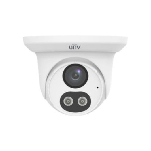UNV IPC3614LB-AF28K-DL 4.0MP/2.8MM/30M IR/ BUILT IN MIC/128GB SD CARD SLOT HD COLORHUNTER FIXED DOME IP CAMERA