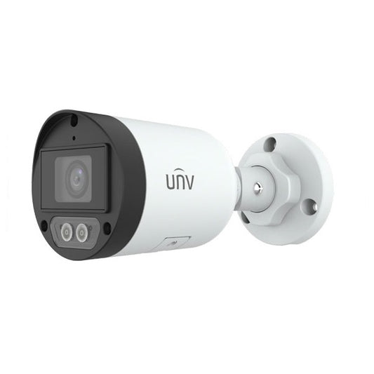 UNV IPC2122LB-AF40KT-WL 2.0MP/4MM/30M IR/BUILT IN MIC/128GB SD CARD SLOT HD COLORHUNTER FIXED BULLET IP CAMERA