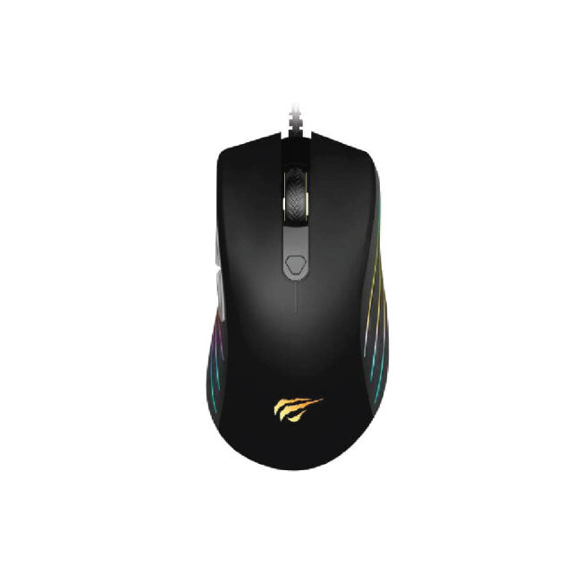 HAVIT MS1002 GAME NOTE RGB PROGRAMMABLE USB GAMING MOUSE
